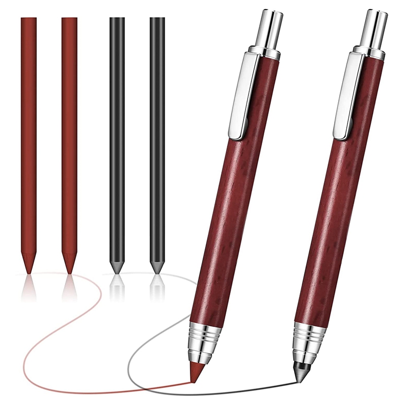 5.6mm 기계 연필 홀더 2 자동 기계 흑연 연필 목수 연필 4 연필 리필 깎이
